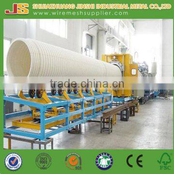 HDPE Metal Belt Reinforced Spirally Corrugated Pipe