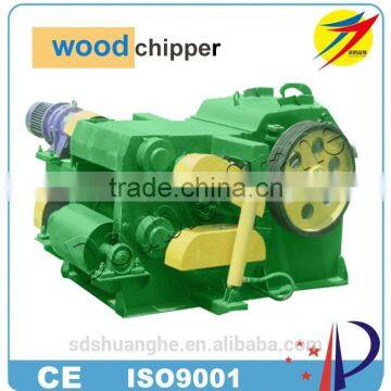 CE industrial wood drum chipper machine / wood pellet processing chipper