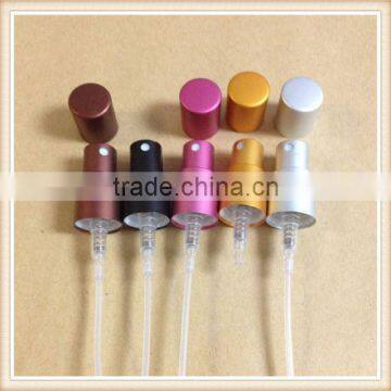 12/410 perfume sprayer with aluminum overcap for tester vial