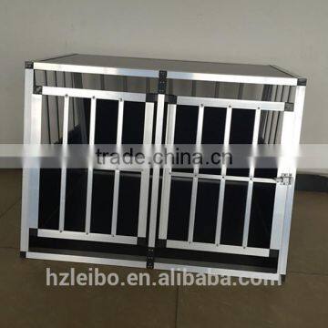 hot sell alu double-door ellipse tube dog cage for 7years