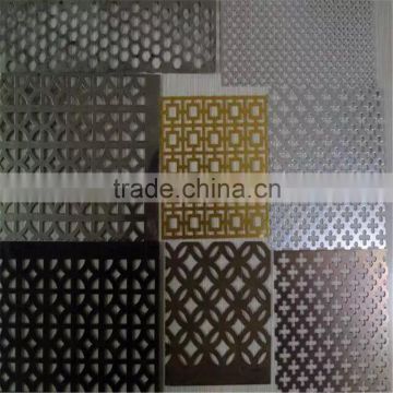 Anping Factory Decorative hole shape perforated metal mesh