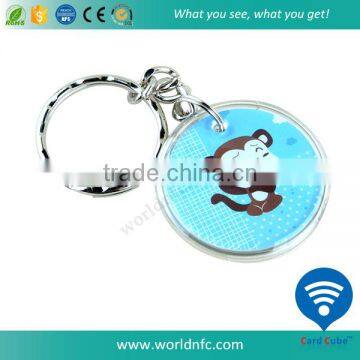 125KHZ T5577 RFID Keyfob/ Keychain/ Key Tag for Promotion photo-3