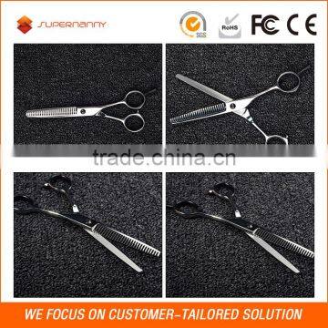 Modern Case Engraved Japanese Steel Hair Stylist Scissors photo-2