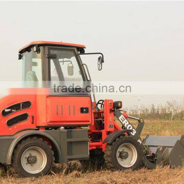 Qingdao Everun Machinery 800KG Mini Front End Wheel Loader With CE Approved photo-4