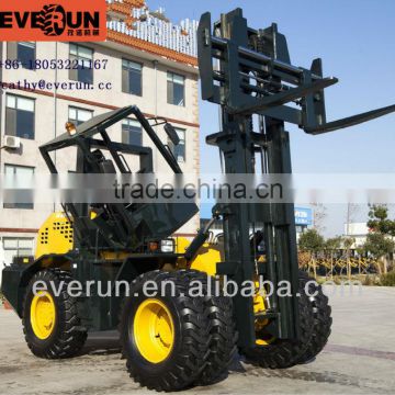 Everun 10T All Terrain Forklift / Articulated Four-Wheel Drive Forklift (ER10000)