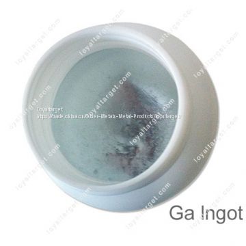 6N pure high Purity 99.9999% Ga gallium ingot