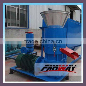 China homemade wood pellet press / wood pellet press with die flat