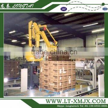 Automatic Carton Packaging Line Including Case Packer