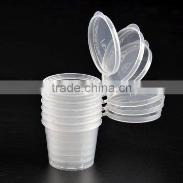 8oz Black Small Plastic Sauce Pot photo-5