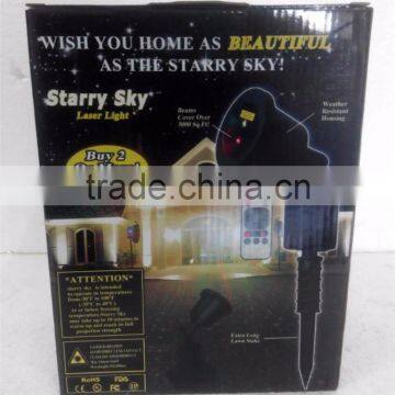 Red Green Outdoor Star Sky Twinkling Laser Projector Christmas Light photo-4