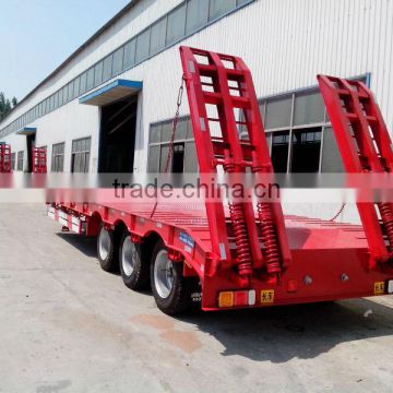 3 axle low bed semi trailer trailer supplier