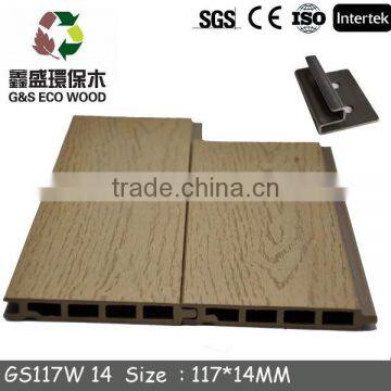 European Wood Flooring Not Treated Trellis Wpc Deck Tiles photo-2
