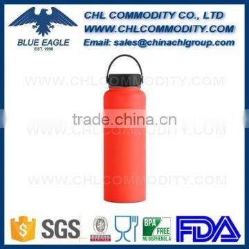 Advertising thermos flask with sport cap