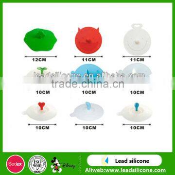 Hot selling custom personalized Cheap candy colors Cup Silicone Lid