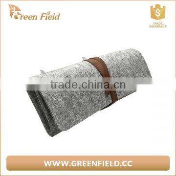 2017 New Arrival Roll up Felt Pencil Bag Fabric Kids Pencil Case photo-2