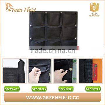 Recycled 9 Pocket Vertical Garden Plant Grow Bag photo-3