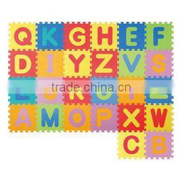 15082848Wholesale Cheap High Quality Colorful Printed Eva Foam Alphabet puzzle, Eva Floor Puzzle With Alphabet And Numbers,