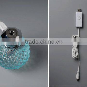 Perfume Bottle Shape Mini USB Ultrasonic Humidifier, Air Fresh Purifier photo-3