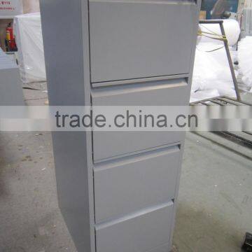 Steel Metal 4 Drawer Vertical Filing Cabinet File Box A4 Hanging Cabinet photo-3