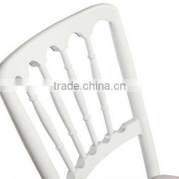 Wholesale Quality Stackable White Aluminum Napoleon Chair QL-D908 photo-5
