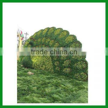 Garden Peacock Artificial Grass Sculpture Animal Sculpture photo-3