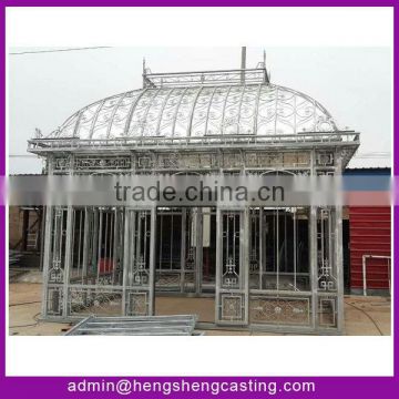 2016 Hot Sale Agricultural Or Garden Low Cost Glass Green house for Sale