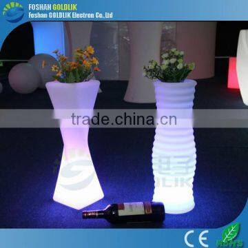 Holiday Decoration Party Light RGB Colorful LED Flower Vase Light