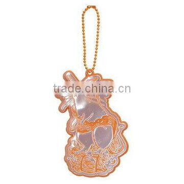 Soft PVC Reflective Pendant Custom Safety Glow in Dark PVC Hanger photo-4