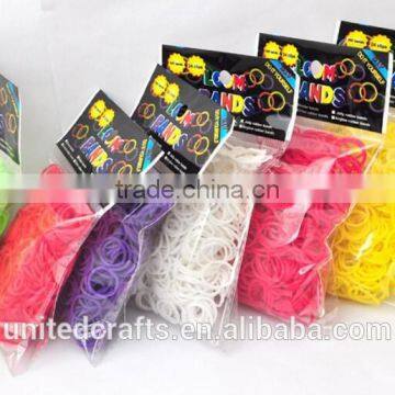 wholesale eco-friendly rubber loom bands for kids