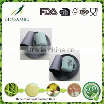 High temperature food grade Portable bambou fiber vaisselle