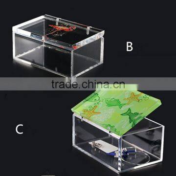 Custom Clear Acrylic Jewelry Box Manufacturer