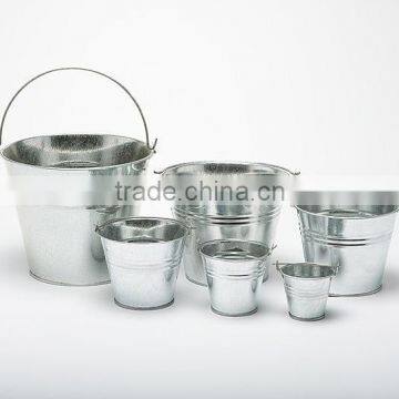 Hot Sales Metal Pail Mini Tin Bucket Halloween Candy Bucket photo-3