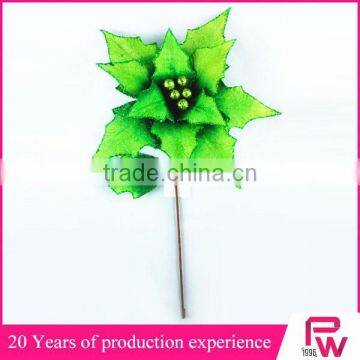 2015 Hot Sale Decorative Nature Linen Giant Artificial Christmas Flowers With Letters photo-4