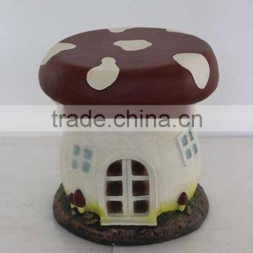 Fiberglass Mushroom Outdoor Furniture Table and Tool Set photo-2