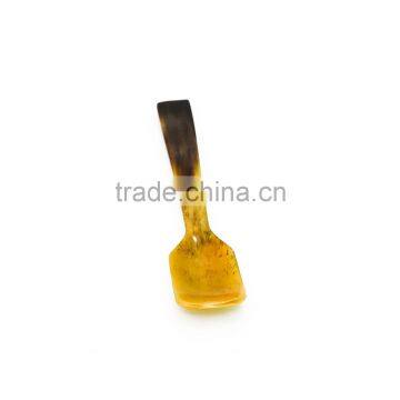 Horn Spoon, Amber Color, 100% Handmade in Vietnam photo-4