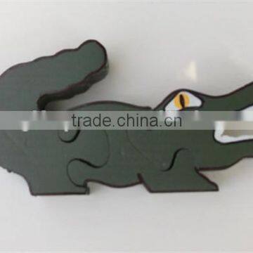 Hot sell Wooden Small Alligator Puzzle made in China