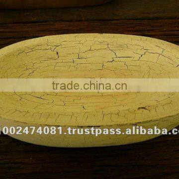 Imitation antique wooden tray