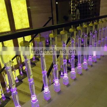 staircase glass railing design