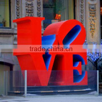 Large Outdoor Sculptures Metal Crafts Robert Indiana Sculpture Love photo-3