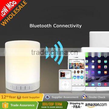 High Quality Music Mini Portable Bluetooth Speaker With LED Lamp photo-3