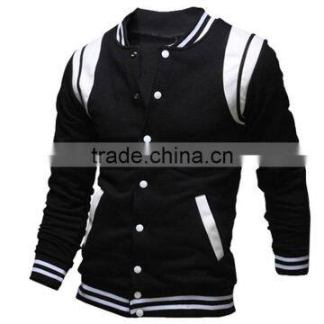 Varsity Jacket With Leather Sleeves photo-3