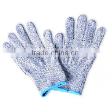 Food Grade HPPE String Knitted Kitchen Safety Gloves Cut Resistant photo-4