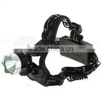 Aluminum USA CREE T6 LED Headlamp Flashlight with headband