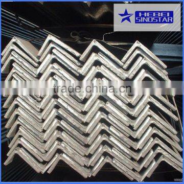 Unequal angle steel profiles