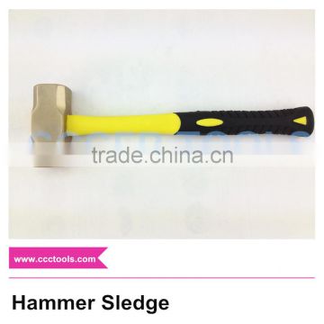 1P Hammer Sledge Al-Br Brass Hammer 1P~28P fiberglass or wooden handle