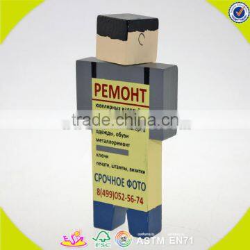 Wholesale Baby Wooden Doll Cheap Kids Wooden Doll Best Sale Children Wooden Doll W06D062
