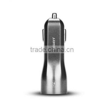 Pisen Dual USB Car Charger Sliver Gery