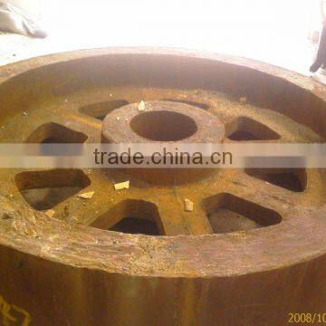 cast iron flywheel and 10 tons qualified Castings