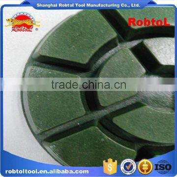 4" 50#diamond Floor Polishing Pads Hook and Loop Grinding Grinder Renew Renovation Marble Granite Concrete Terrazzo photo-4