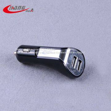 Black Color 5V2A Portable Dual Usb Car Battery Charger photo-2